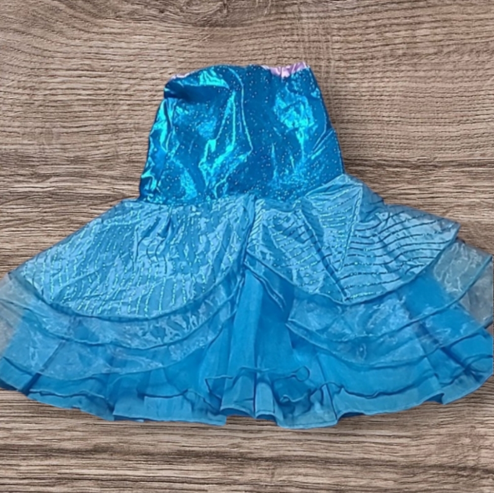 GIRL'S HALLOWEEN TEETOT MERMAID DRESS COSTUME